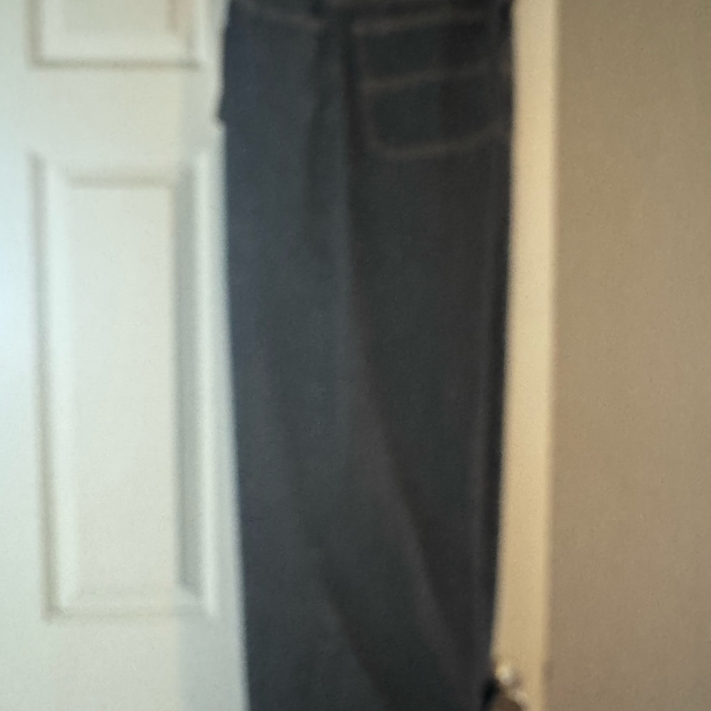 Zara Dark Gray high waisted jeans